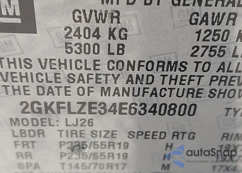 2014 GMC Terrain Denali из США, поврежденный, VIN 2GKFLZE34E6340800